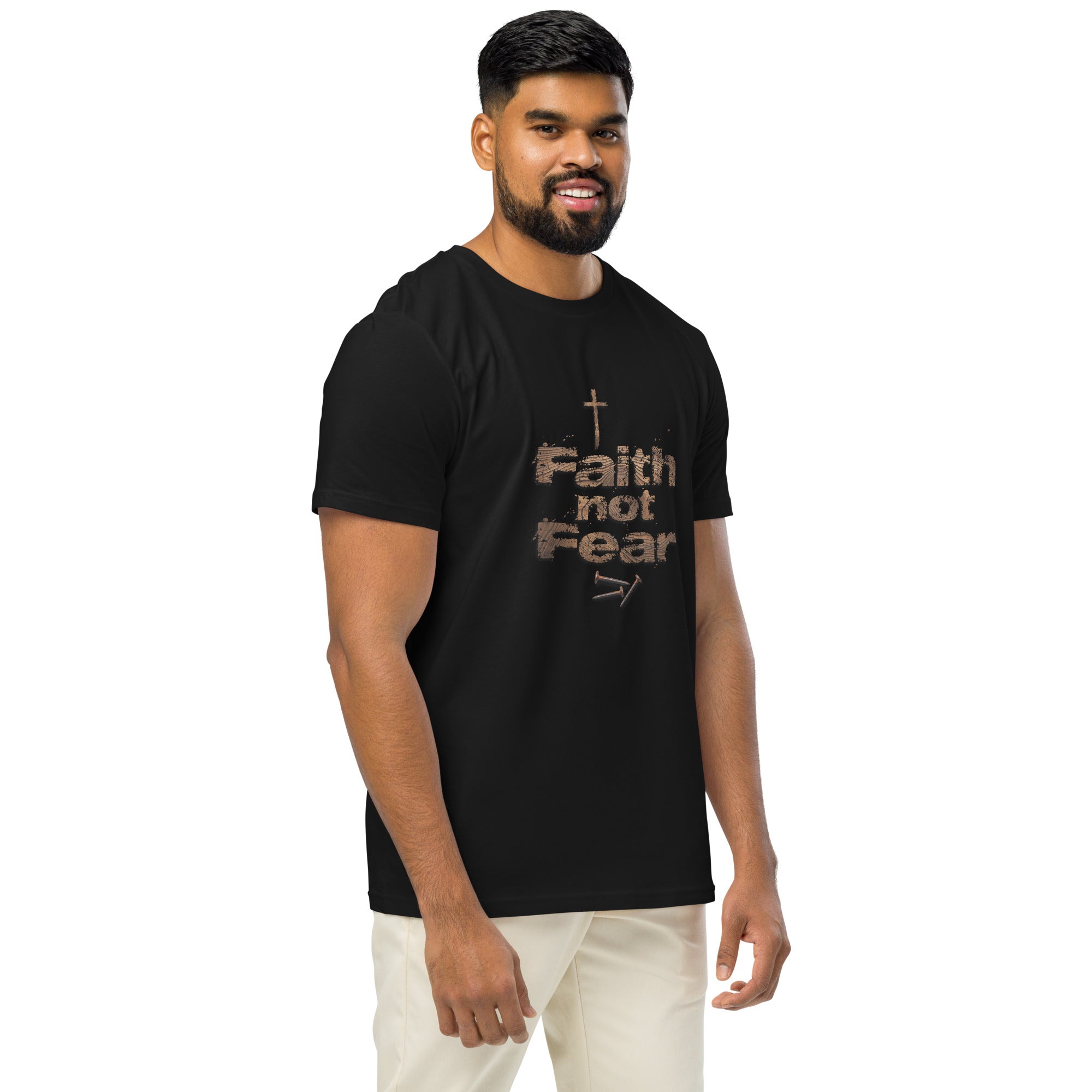 The Wooden Cross Collection - Unisex organic mid-light t-shirt
